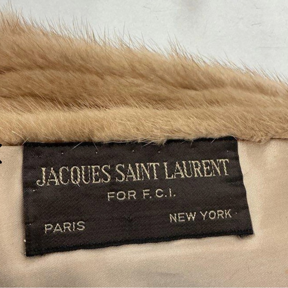 Luxurious genuine mink Tan Fur Jacket - Picture 4 of 9